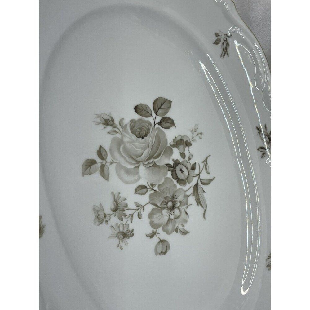 Platter Bavaria Made In Germany Charming Barbara Pattern  Large 15" Mitterteich - Picture 3 of 13